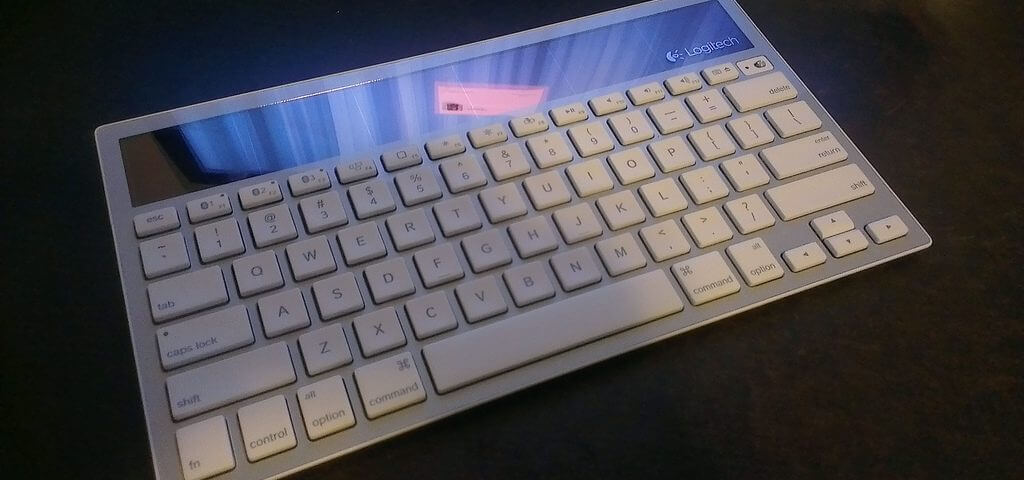 Logitech solar keyboard